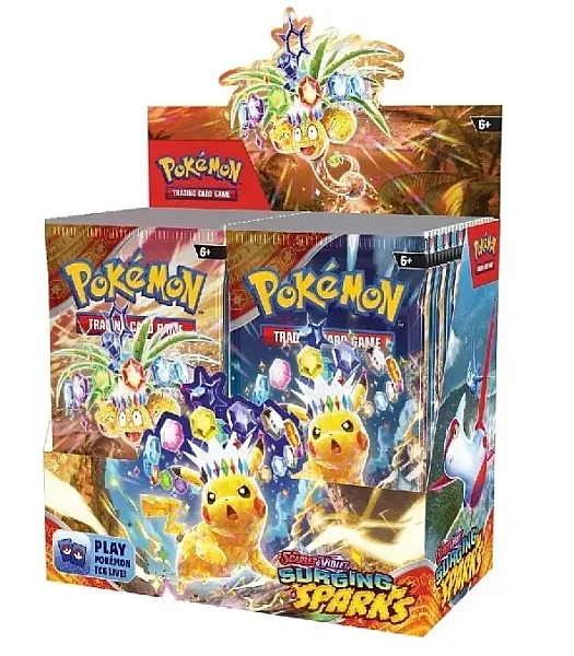 POKEMON TCG - SCARLET & VIOLET - SURGING SPARKS BOOSTER DISPLAY - EN